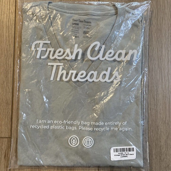 Fresh Clean Threads Men's V-Neck T-Shirt - Picture 6 of 6